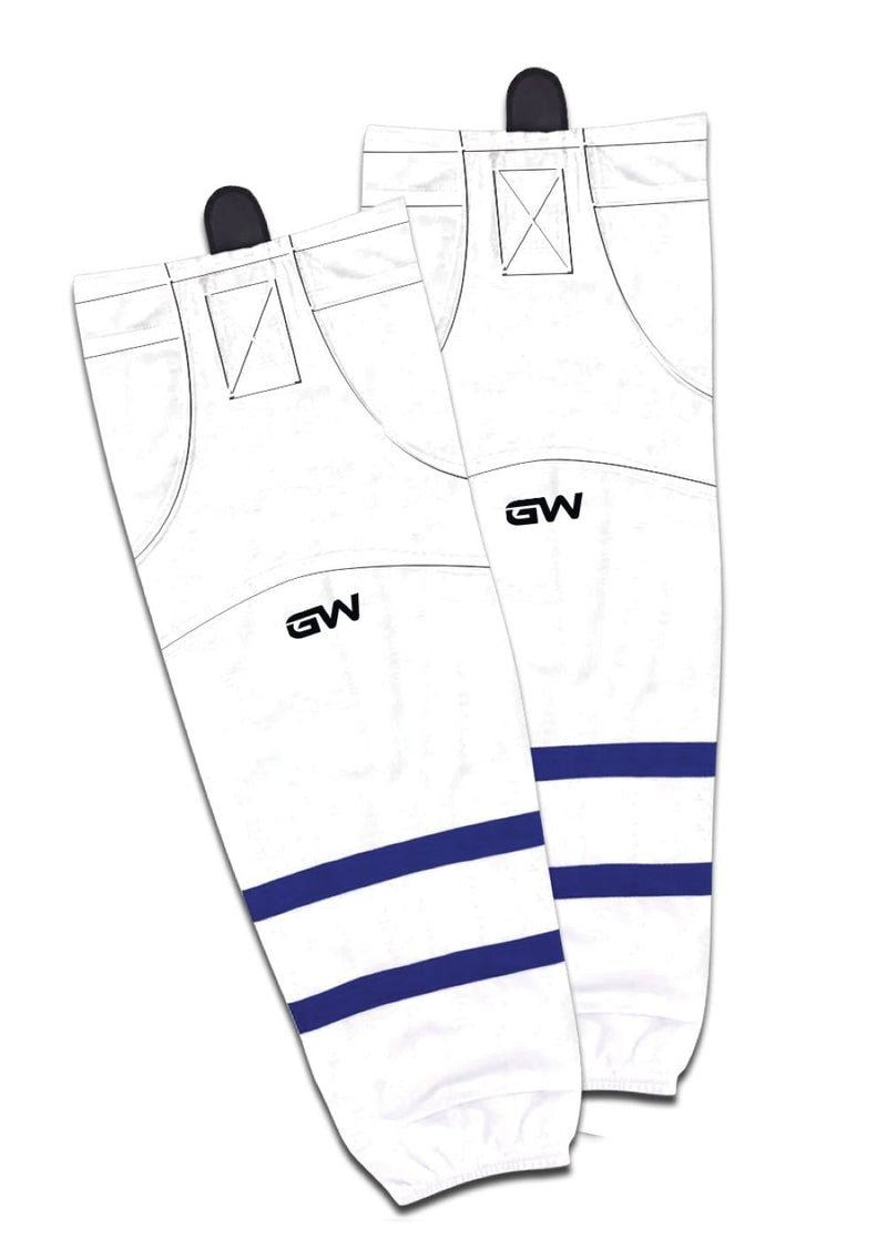 Gamewear 8500 Pro Team Performance Hockey Socks, Toronto Maples Leafs Away Colours, Assorted Sizes S9