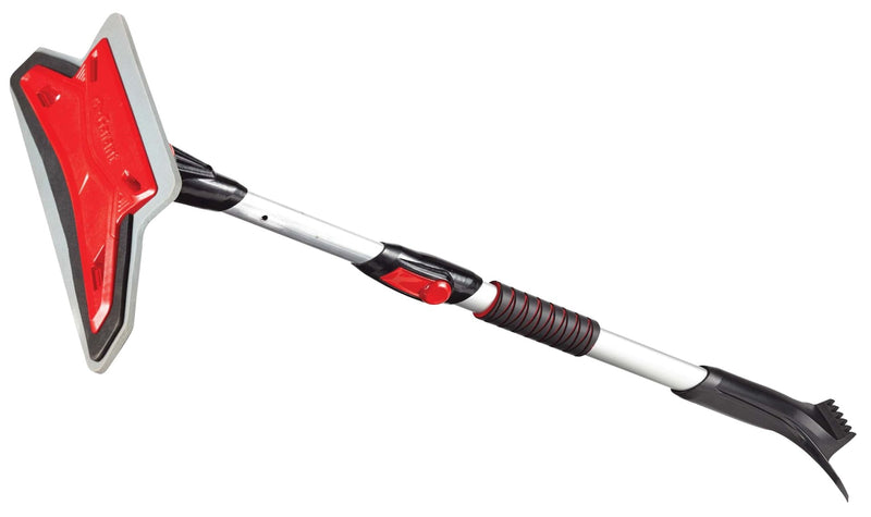 Garant Telescopic Pivoting Head and Scratch-Free EVA Foam Snow Brush With Ice Scraper, 52-in S7