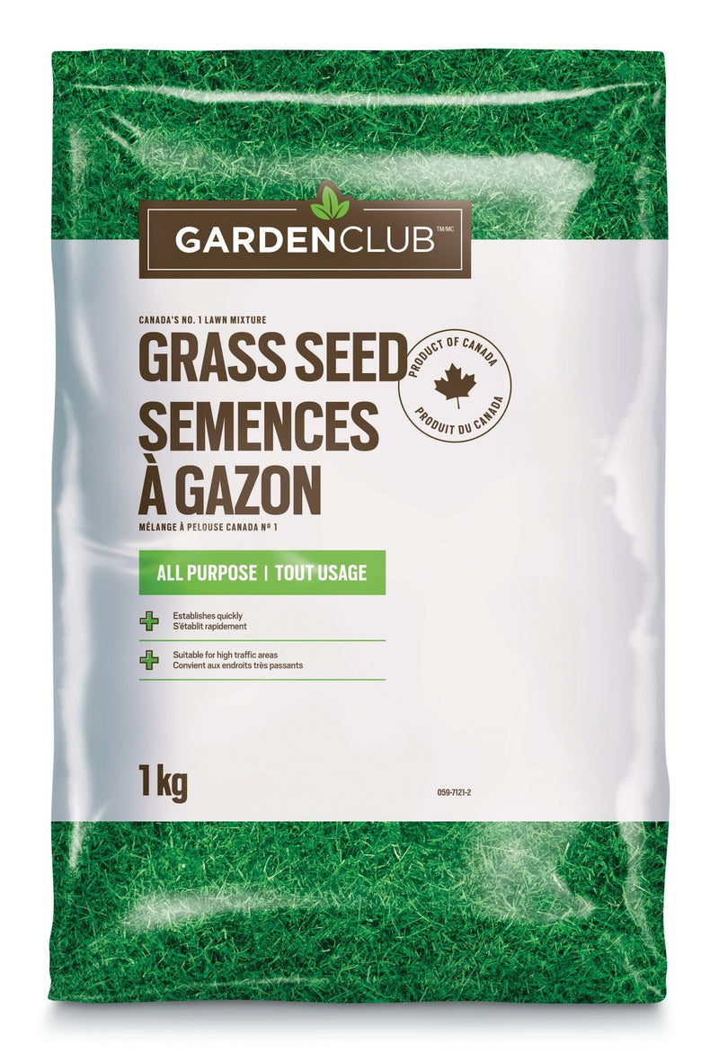 Garden Club All Purpose Grass Seed, 1-kg X6
