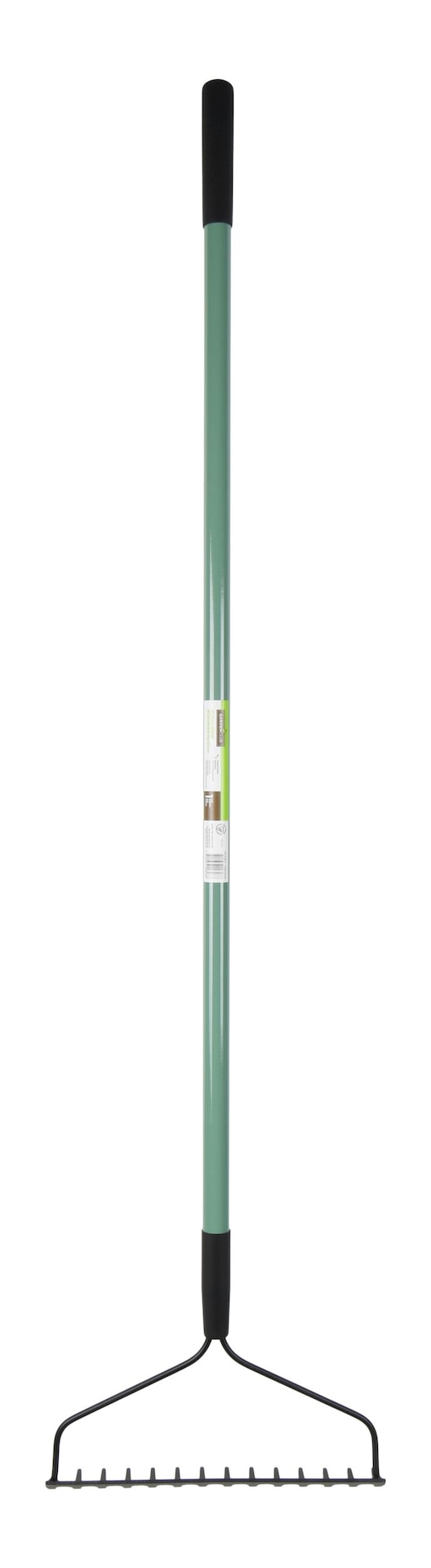 Garden Club Fibreglass 14-Tine Garden Bow Rake with 6-in Cushion Grip L0
