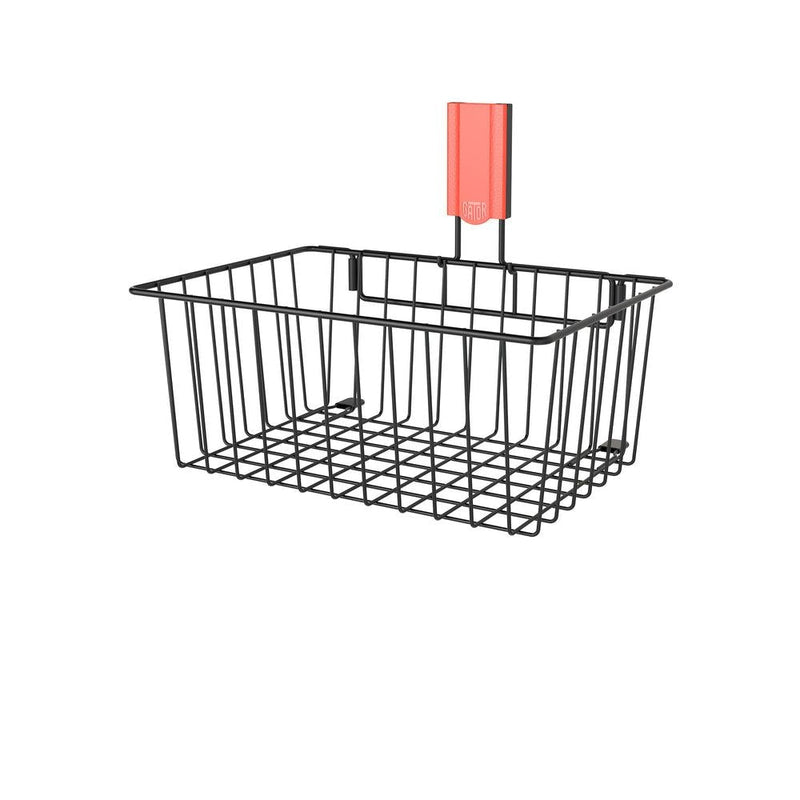 Gator Magnetics Small Black Basket, 12-in, Black A5