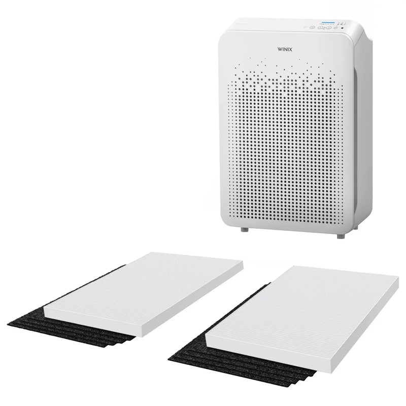 GermGuardian - Air Purifier with HEPA Filter and Odor Control, 2 Pack T4