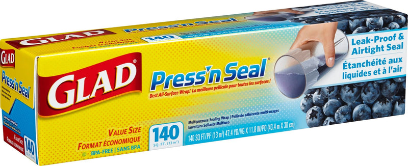 Glad Press 'N' Seal Plastic Wrap, 140-ft I6