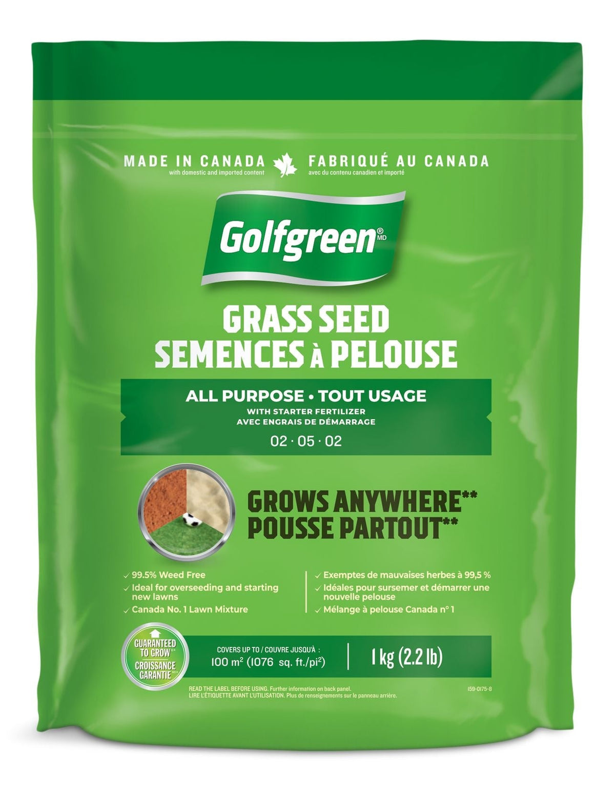 Golfgreen All Purpose Grass Seed, 1-kg