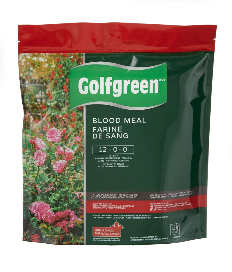 Golfgreen Organic Blood Meal Plant Food, 12-0-0, 1.3-kg P3