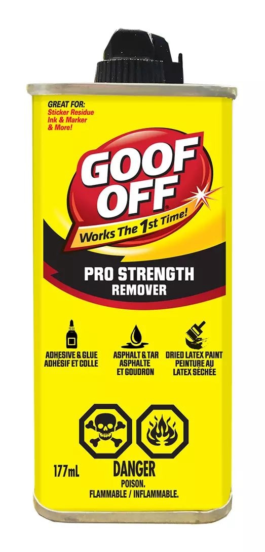 Goof Off Pro Strength Remover Multi-Purpose Household Spot & Stain Cleaner, 177-mL R0