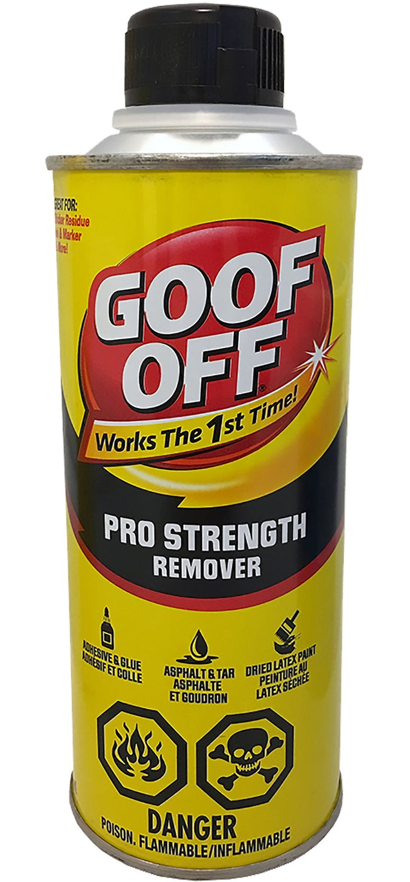 Goof Off Pro Strength Remover Multi-Purpose Household Spot & Stain Spray Cleaner, 473-mL Y6