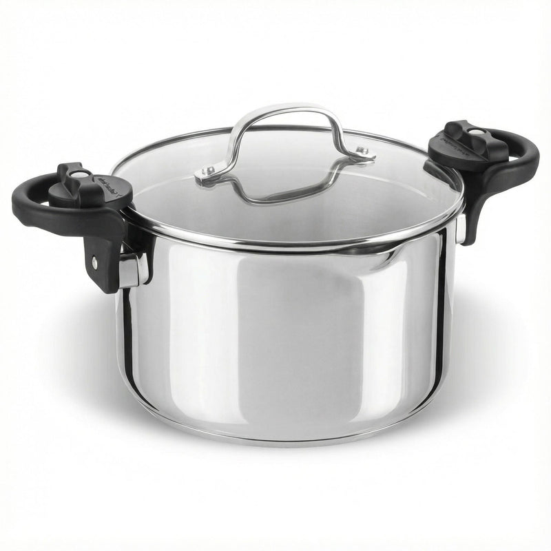 Gotham Steel Stainless Steel 5QT Pasta Pot C8