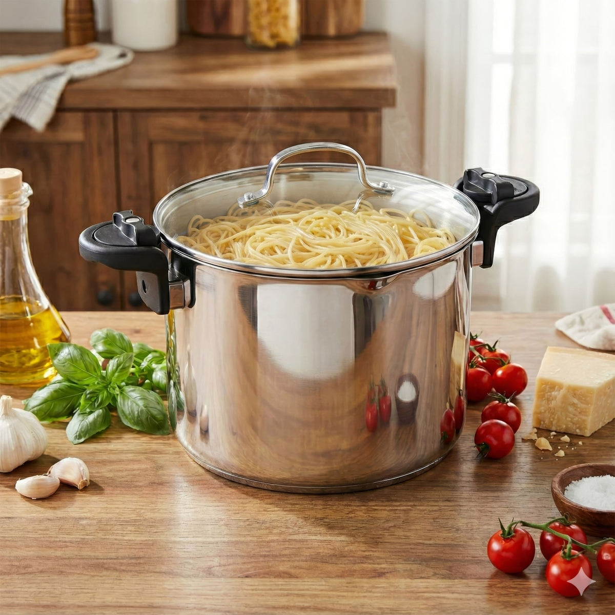 Gotham Steel Stainless Steel 5QT Pasta Pot
