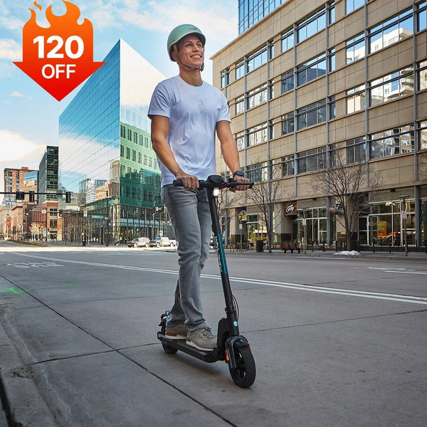 Apex Series Lightweight Folding Electric Scooter 8.5" 25KPH | 24KM Range (Ultimate... S9