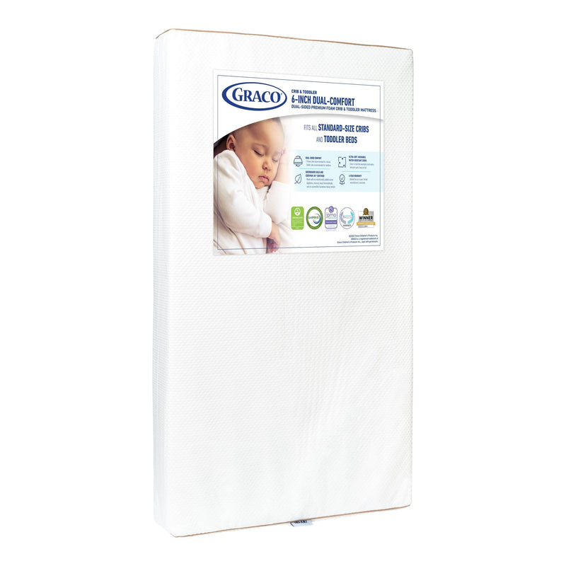 Graco Premium Dual-Comfort Crib & Toddler Mattress J6
