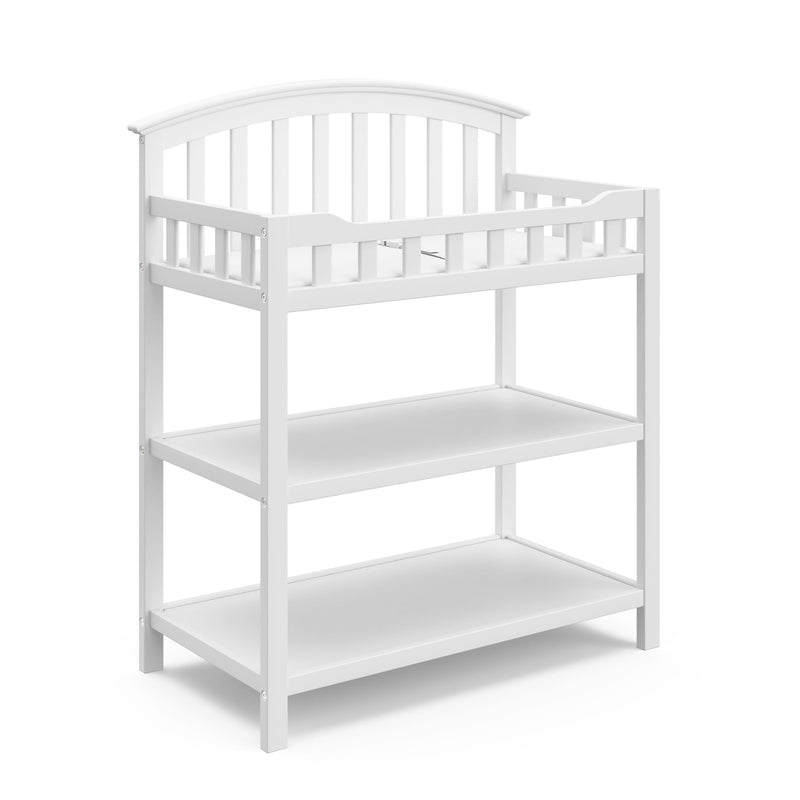 Graco White Changing Table with Water-Resistant Pad I4
