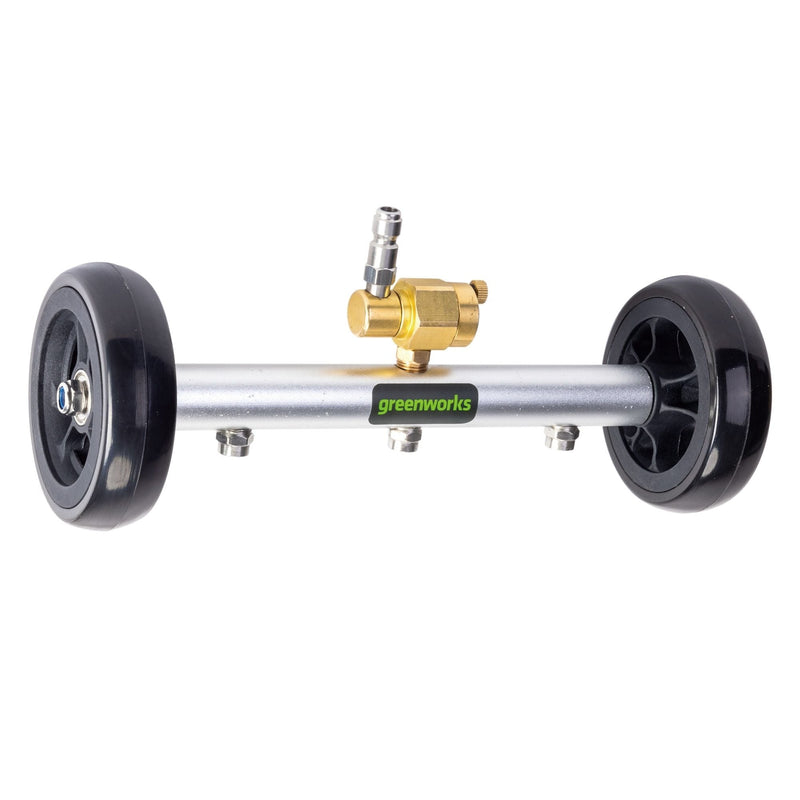 Greenworks 2-in-1 Water Broom & Undercarriage Cleaner, Pressure Washer Attachment T3