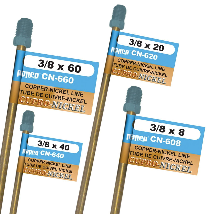 H. Paulin CN660 Copper Nickel Brake Line, Standard, 60 x 3/8-in Please make sure this part fits your need O8
