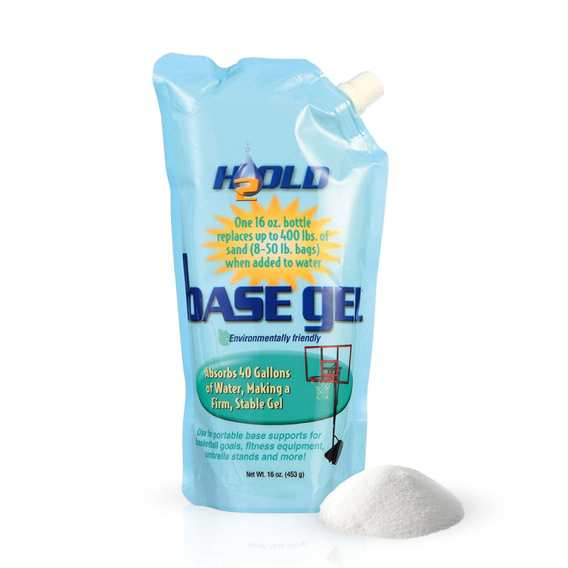 H2OLD Absorbent Polymer Base Gel, Absorbs 40 Gallons of Water, 16-oz K0