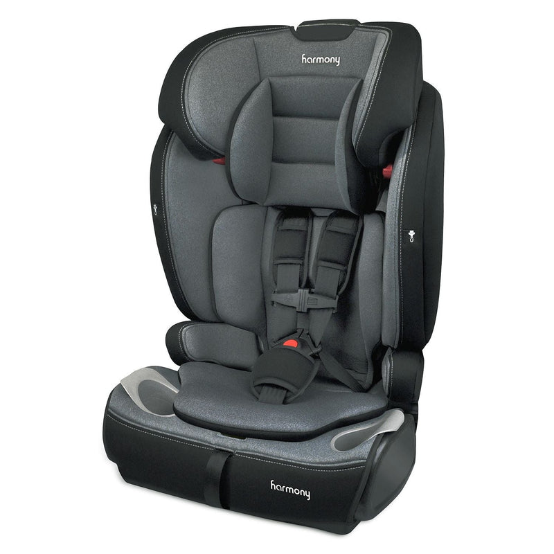Harmony Commander 3-in-1 Booster Car Seat - Grey/Black O6