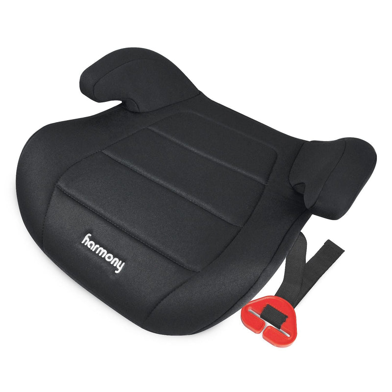 Harmony Dash Backless Booster Car Seat, Black T1