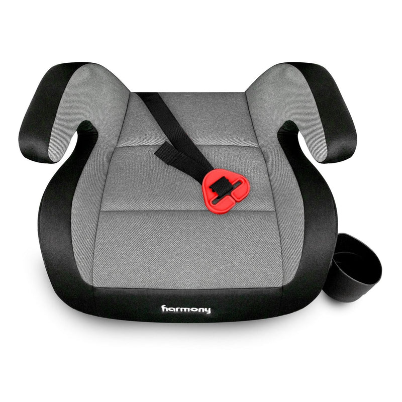 Harmony Journey Deluxe Backless Booster Car Seat, Heather Grey R0