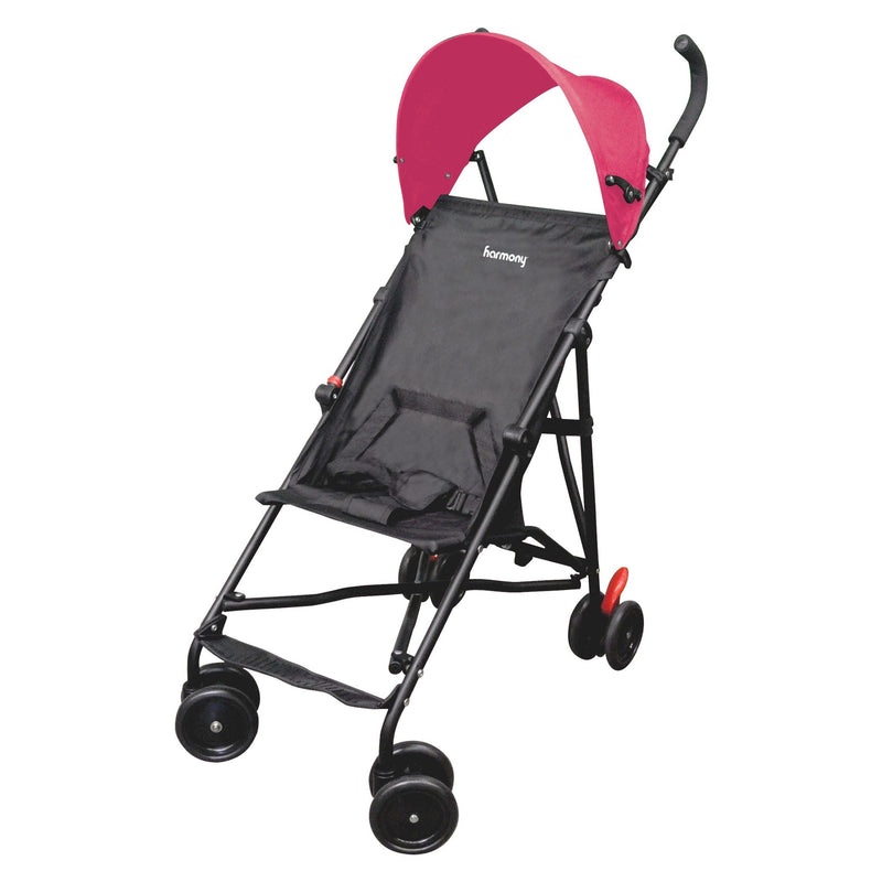 Harmony Litewave Umbrella Stroller, Pink Canopy C5