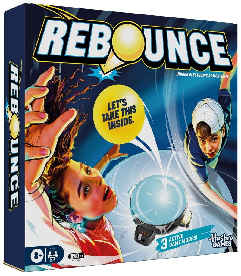 Hasbro Games Rebounce 3-Mode Indoor Electronic English Tabletop Game for Ages 8+ H6