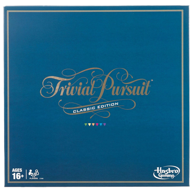 Hasbro Games Trivial Pursuit Classic, English, Ages 16+ D3