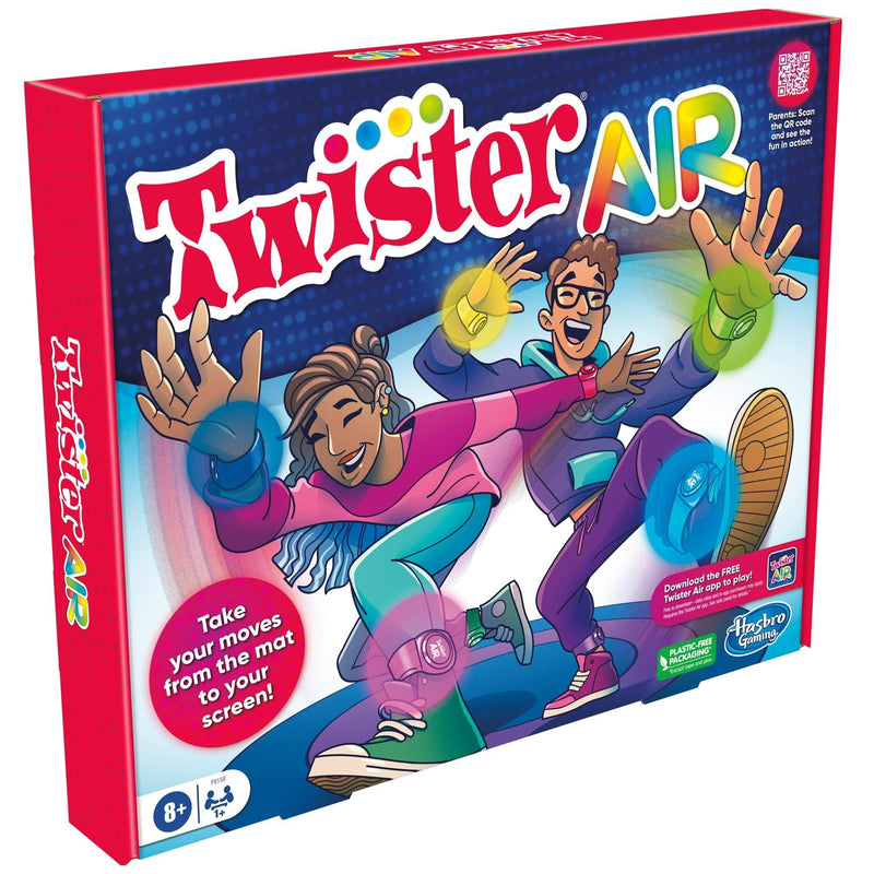 Hasbro Twister Air Game, Wrist and Ankle Bands, Ages 8+ D5