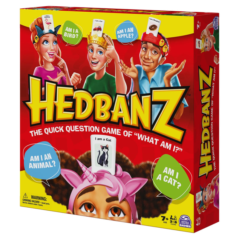 Hedbanz 2nd Edition Picture Guessing Board Game, Ages 7+ X4