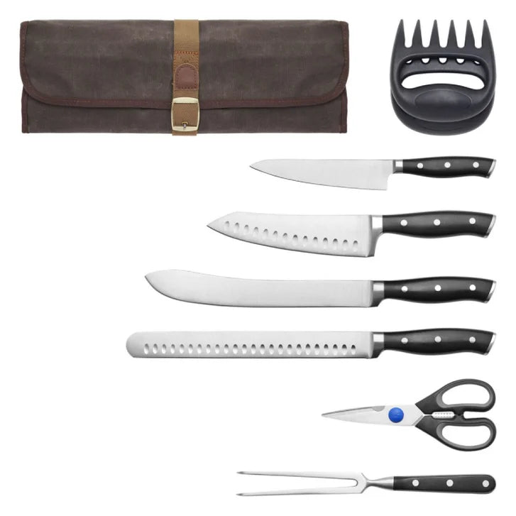 Henckels Forged Accent Knife Roll Set, 9-piece X9