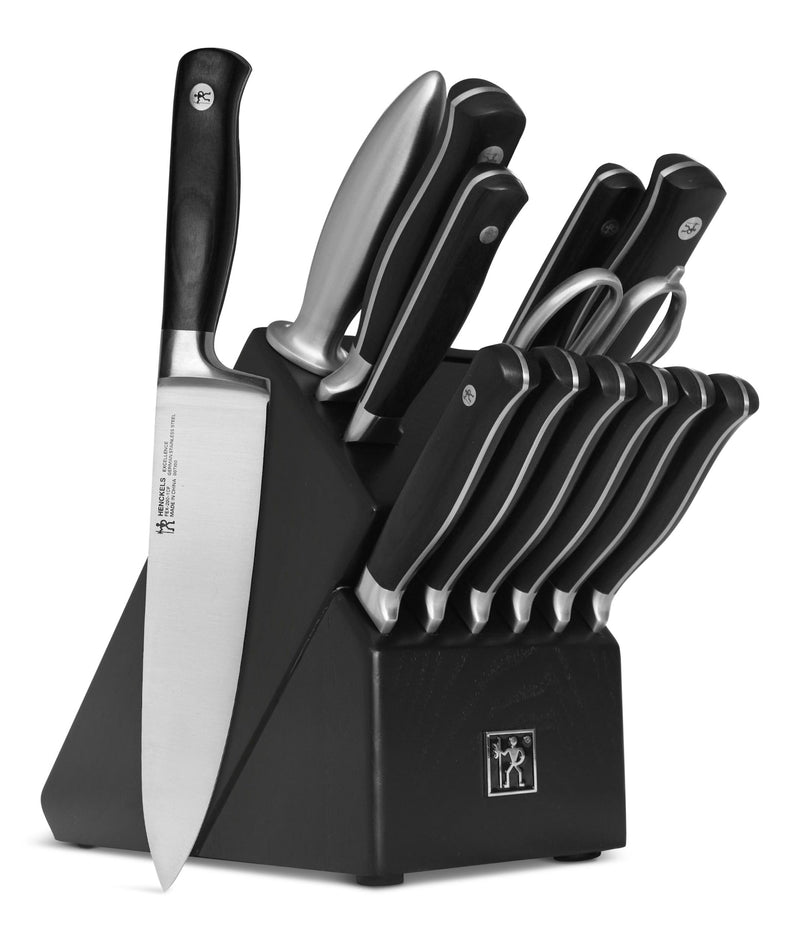 Henckels Forged Steel Single-Rivet Block Set, 14-pc C2