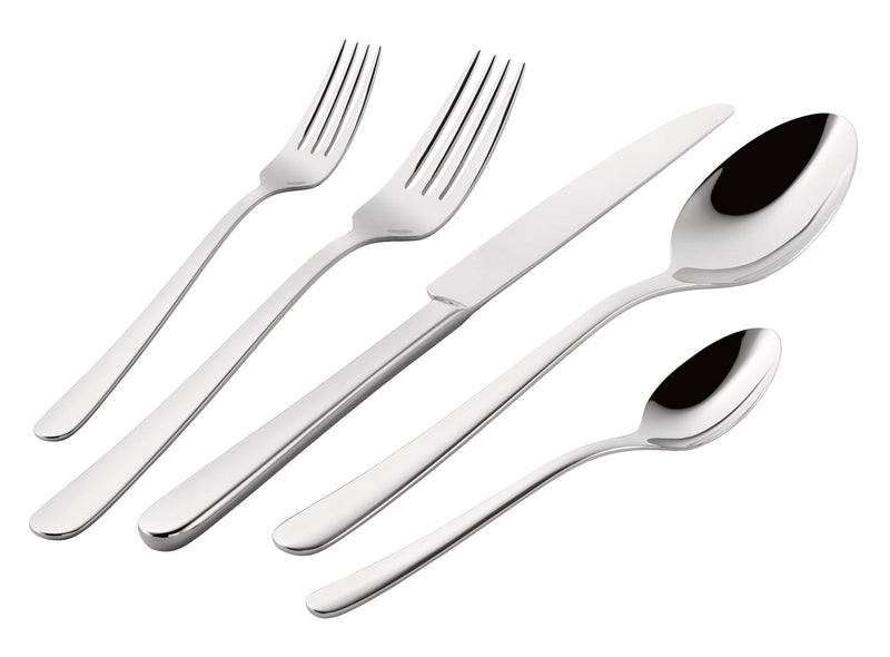 Henckels Julietta Flatware Set, Serves 12, 62-pc, Dishwasher Safe J5