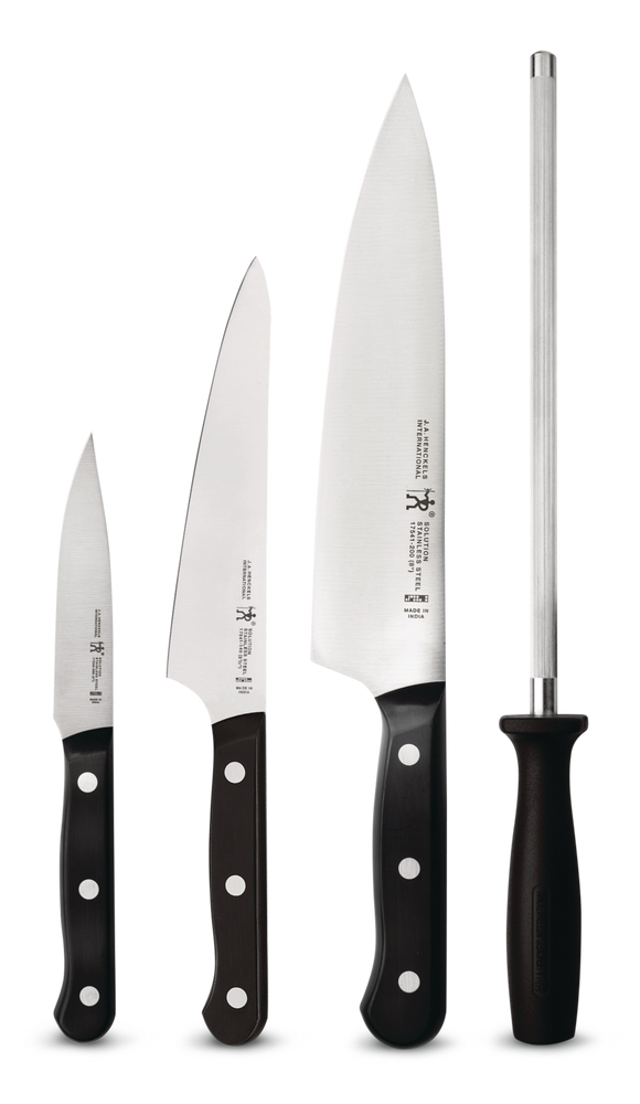 Henckels Solution Stainless Steel Fine Edge Knife Set, 4-pc U2