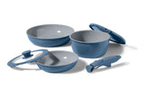 Heritage The Rock O Natural Kitchen Set with Detachable Handles, 6-pc