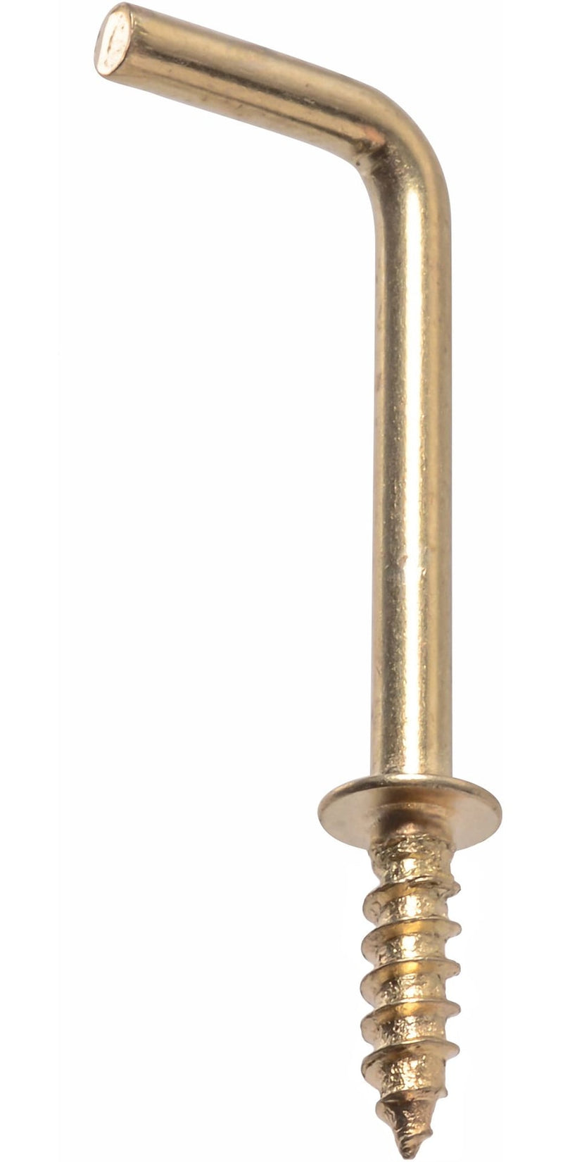 Hillman Brass-Plated Light Duty Square Hooks, 1-in L5