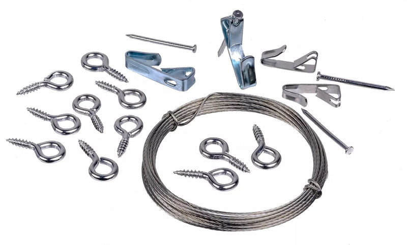 Hillman Hanging Kit, Reusable, 30-lb Capacity O2