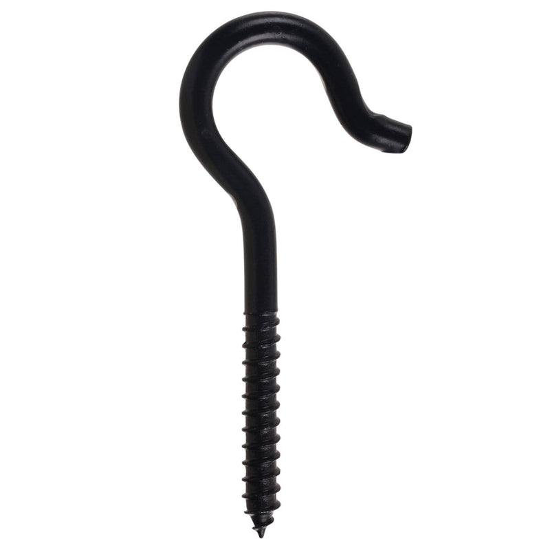 Hillman Screw Hook, 4-7/16-in, Black S2