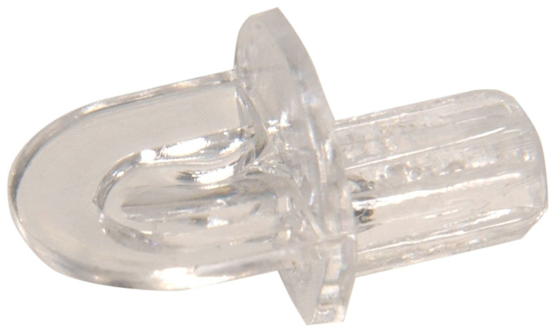 Hillman Shelf Pins, Corrosion Resistant, Clear, Assorted Sizes M6