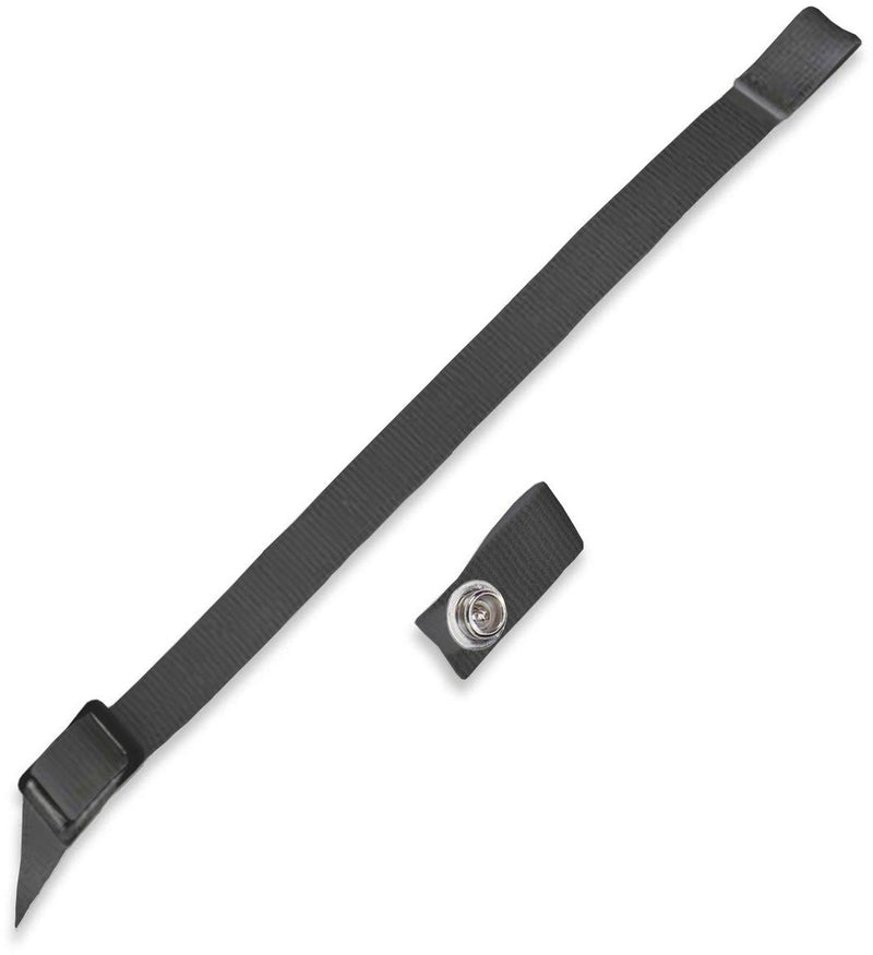 Hockey Helmet Standard Chin Strap Replacement, 15-in, Black or White T4