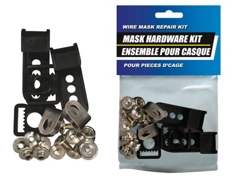 Hockey Wire Mask/Cage Repair and Replacement Part Kit D7