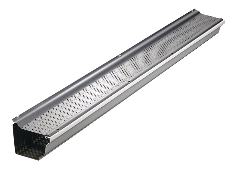 Holmes Smart Screen 20-ft Aluminum Gutter Guards, Metallic, 5-pk E9