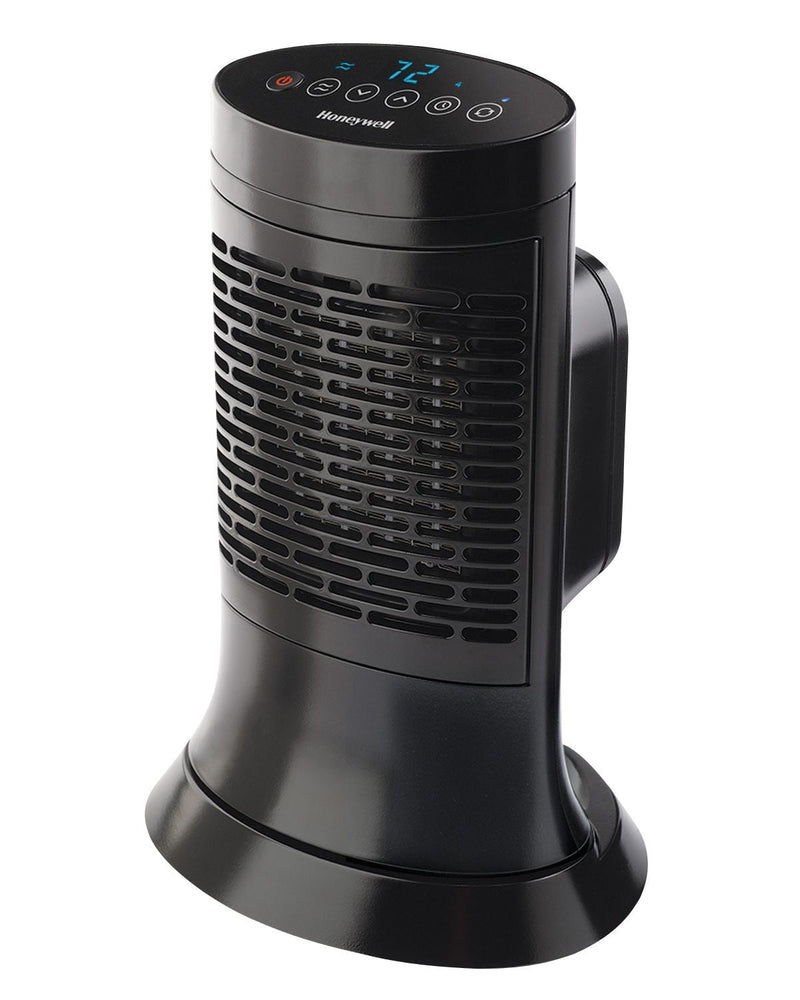 Honeywell HCE351C Digital Mini-Tower Ceramic Space Heater, 1500W, Black T6