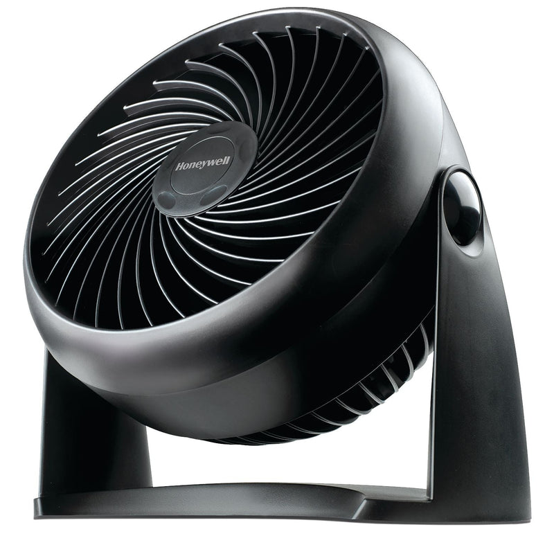 Honeywell TurboForce Tilt-Head Portable Air Circulator Table/Desk Fan, 3-Speed, Black, 7-in K4