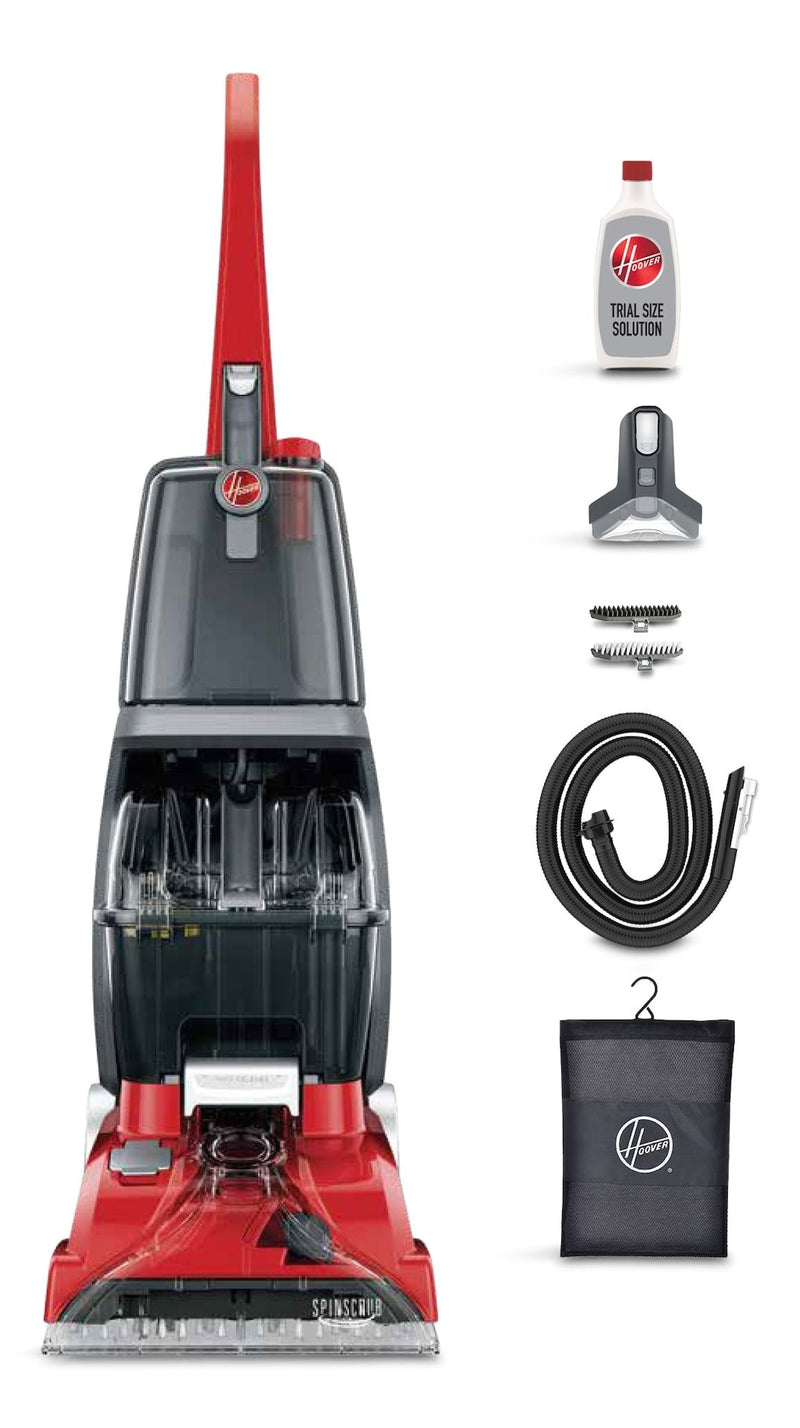 Hoover Power Scrub Pet Plus Full Size Corded Carpet Deep Cleaner Vacuum J4
