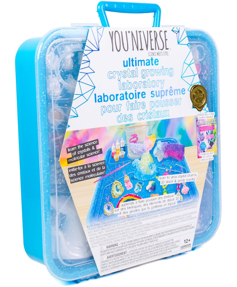 Horizon You*Niverse Ultimate Crystal Growing Laboratory Kit For Science & Learning, Ages 12+ E3