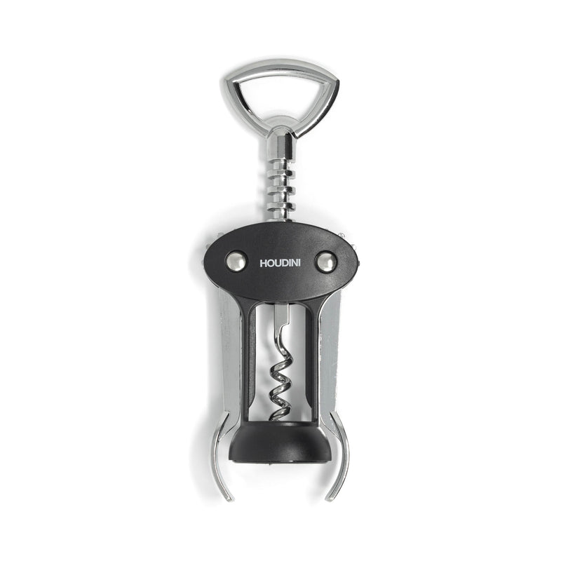 HOUDINI Winged Corkscrew, 6.6-in, Black O8
