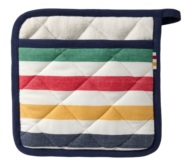 Hudson's Bay Stripes Signature Pot Holder, Multi-Coloured I7
