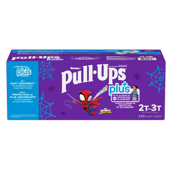 Huggies Pull-Ups Plus Training Pants, 2T - 6T Boy Y8