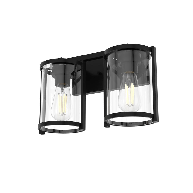 Hunter Astwood 2 Light Bathroom Vanity Light D4