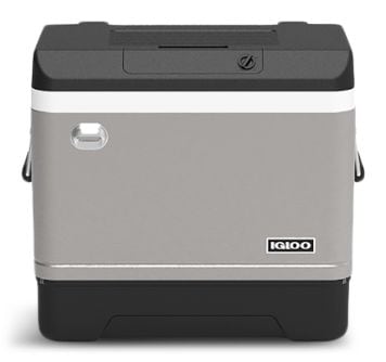 Igloo Thermo Electric Portable Cooler, Metal Finish, 42-L S9