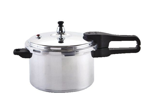 Imusa Stovetop Pressure Cooker, Aluminum, 4-L O8