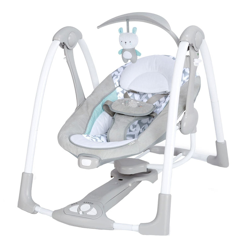 Ingenuity ConvertMe Swing-2-Seat Portable Swing, Raylan O2